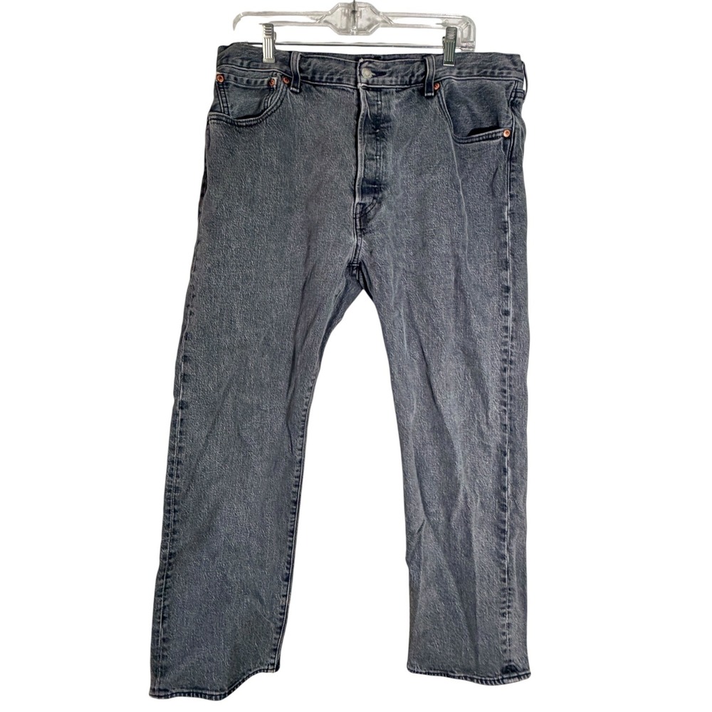Levi's Men's 501 '93 Straight Button Fly Jeans Faded Black 36x30